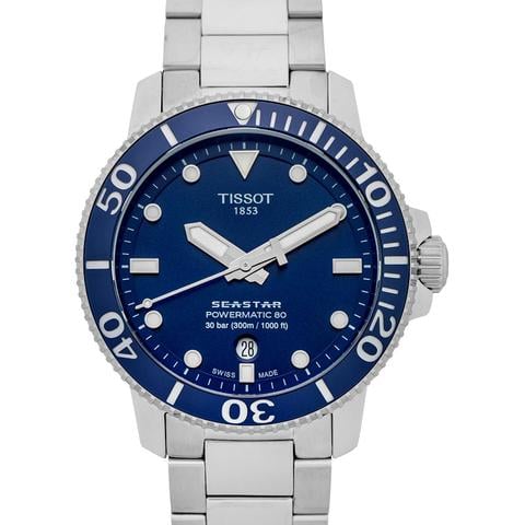 Tissot Seastar 1000 T120.407.11.041.03 Stainless steel Blue Japan | Dealer  | EveryWatch