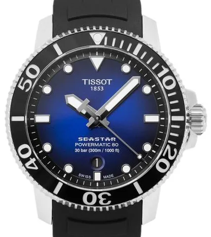 Tissot Seastar 1000 T120.407.17.041.00 43mm Stainless steel Black