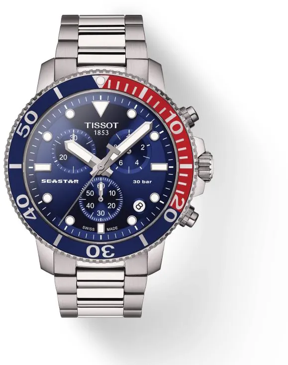 Tissot Seastar 1000 T120.417.11.041.03 46mm Stainless steel Blue