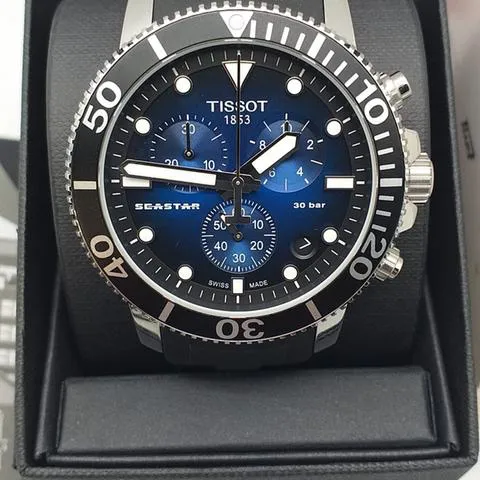 Tissot Seastar 1000 T120.417.17.041.00 45.5mm Stainless steel Black