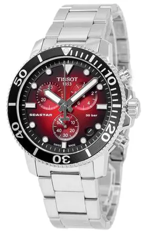 Tissot Seastar 1000 T1204171142100 45.5mm Stainless steel Black