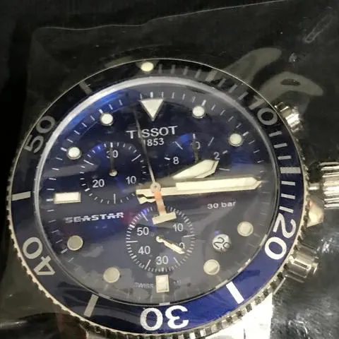 Tissot Seastar T120.417.11.041.00 45.5mm Stainless steel Blue 3