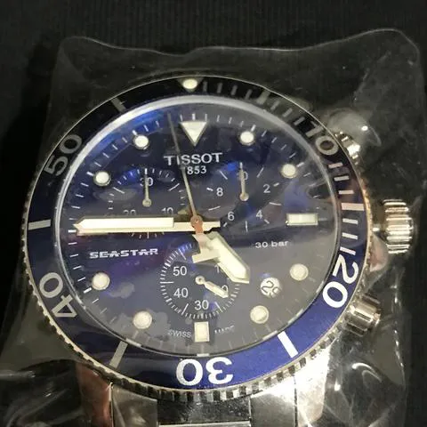 Tissot Seastar T120.417.11.041.00 45.5mm Stainless steel Blue 2