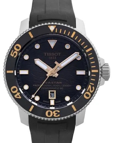 Tissot Seastar T120.607.17.441.01 46mm Stainless steel Black