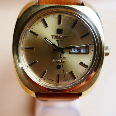 Tissot Seastar 37mm Yellow gold and Stainless steel Gold