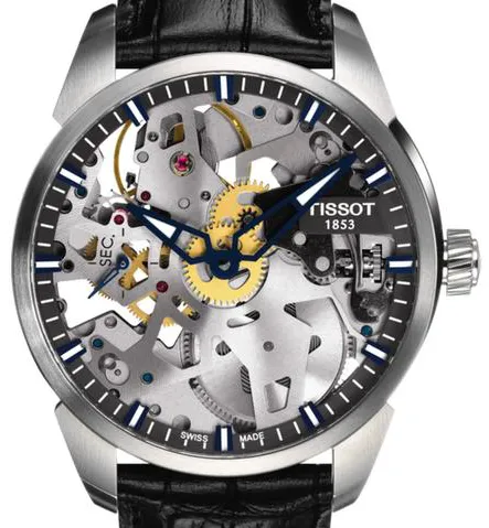 Tissot T-Classic T0704051641100 42mm Stainless steel Skeleton