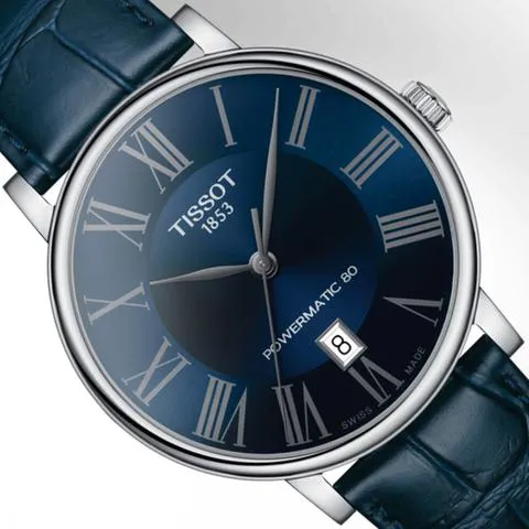 Tissot T-Classic T122.407.16.043.00 40mm Stainless steel Blue 13