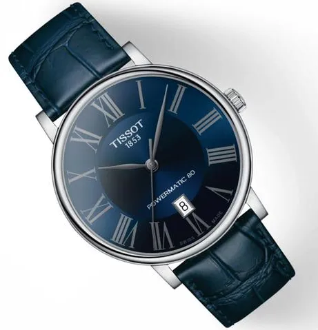 Tissot T-Classic T122.407.16.043.00 40mm Stainless steel Blue 9