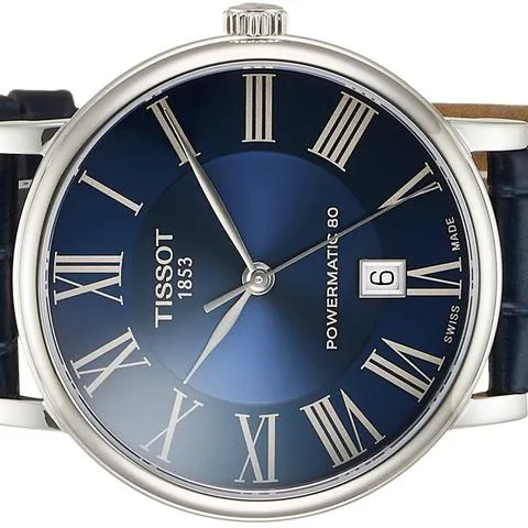 Tissot T-Classic T122.407.16.043.00 40mm Stainless steel Blue 3