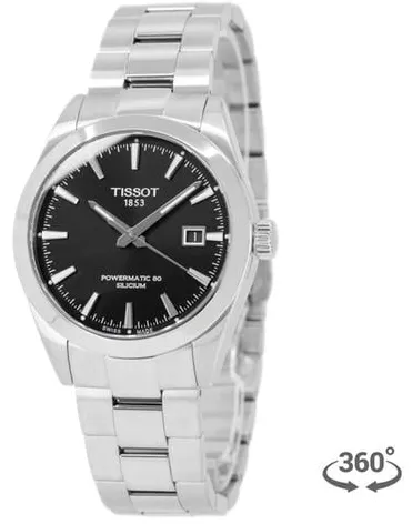 Tissot T-Classic T127.407.11.051.00 40mm Stainless steel Black