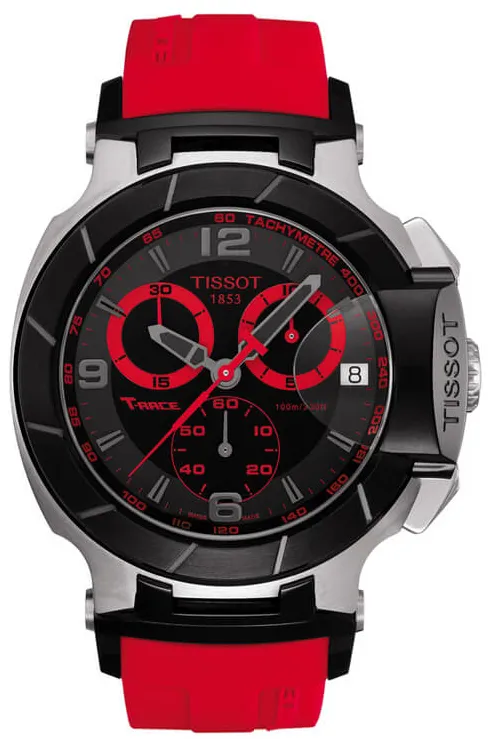 Tissot T-Race T048.417.27.057.02 42mm Stainless steel Black