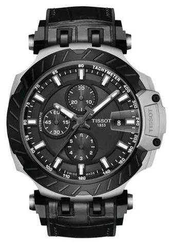 Tissot T-Race T115.427.27.061.00 45mm Stainless steel Black