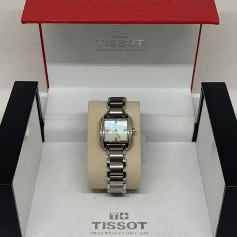 Tissot T-Wave T02138571 24mm Stainless steel Mother-of-pearl