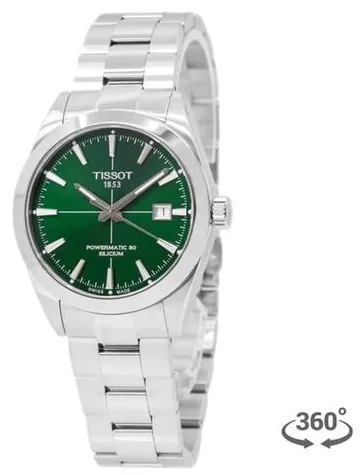 Tissot Gentleman T1274071109101 40mm Stainless steel Green