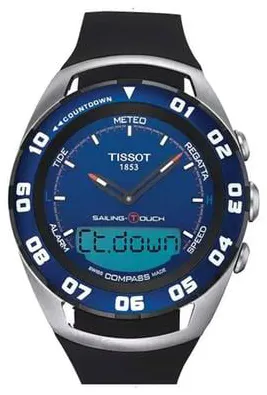 Tissot Touch T056.420.27.041.00 45mm Stainless steel Blue