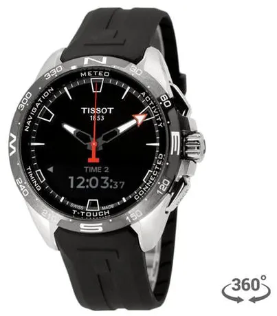 Tissot Touch T121.420.47.051.00 47.5mm Titanium Black