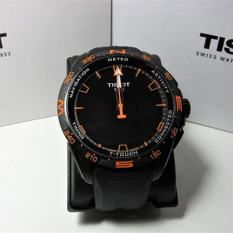 Tissot Touch T121.420.47.051.04 47.5mm Titanium and Black PVD Black