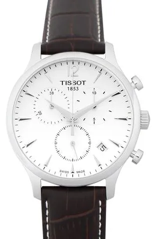 Tissot Tradition T063.617.16.037.00 42mm Stainless steel Silver