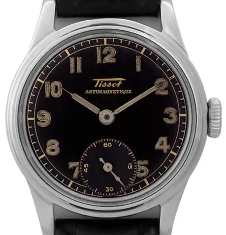 Tissot 30.5mm Stainless steel Black