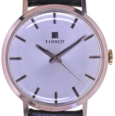 Tissot 41/42054-3 33.5mm Rose gold Silver