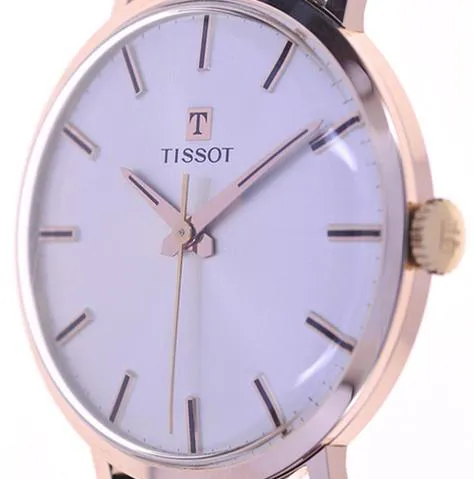 Tissot 41/42054-3 33.5mm Rose gold Silver 11