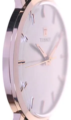 Tissot 41/42054-3 33.5mm Rose gold Silver 12