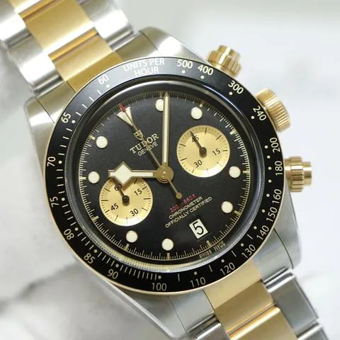 Tudor Black Bay Chrono S&G M79363N-0001 41mm Yellow gold and Stainless steel Black