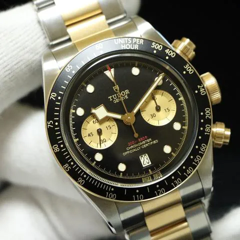 Tudor Black Bay Chrono S&G M79363N-0001 41mm Yellow gold and Stainless steel Black