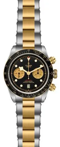 Tudor Black Bay Chrono S&G M79363N-0001 41mm Yellow gold and Stainless steel Black