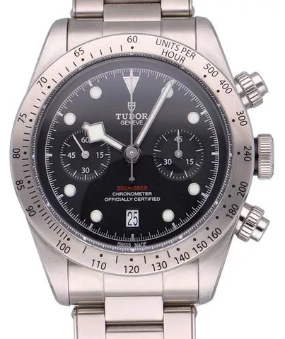 Tudor Black Bay Chronograph 79350 41mm Steel Black