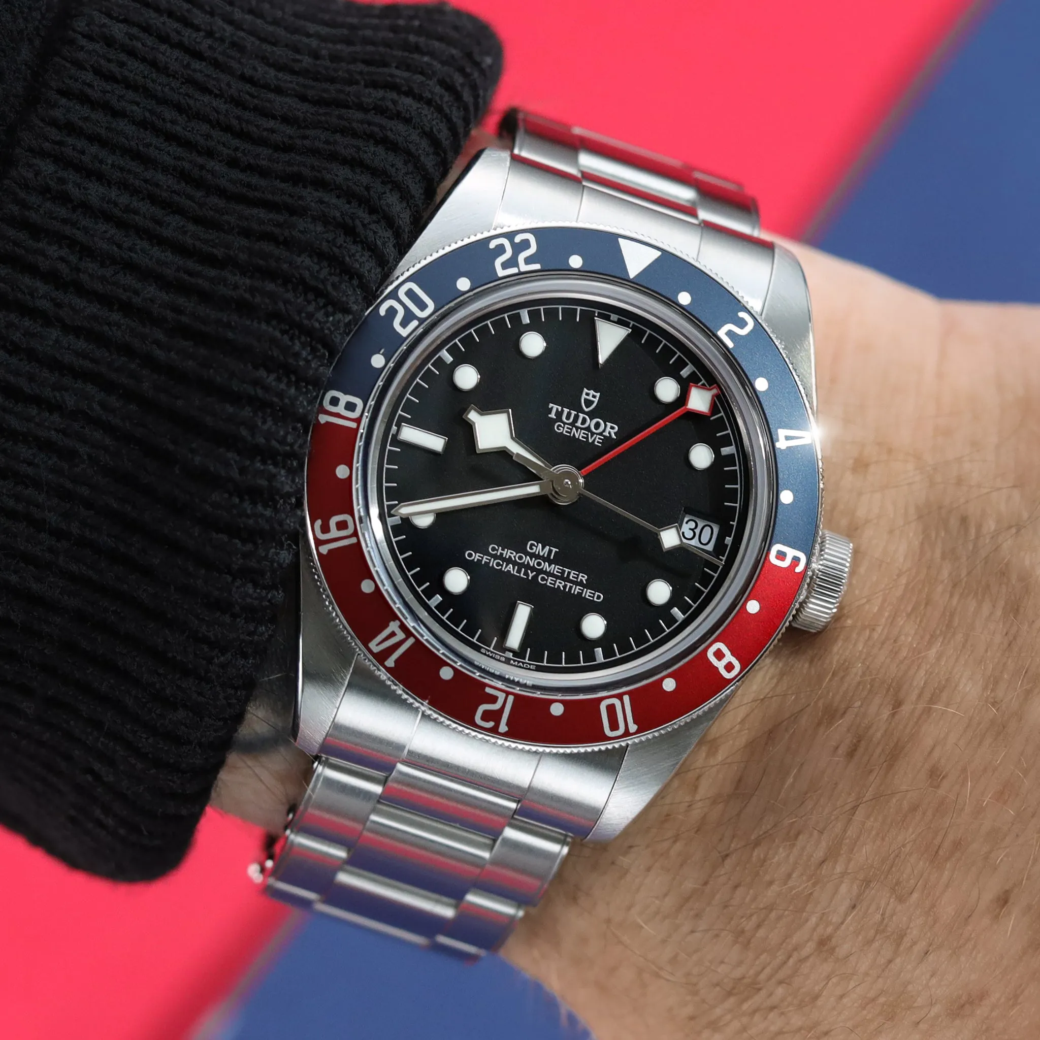 Tudor Black Bay GMT 79830RB 41mm Stainless steel Black