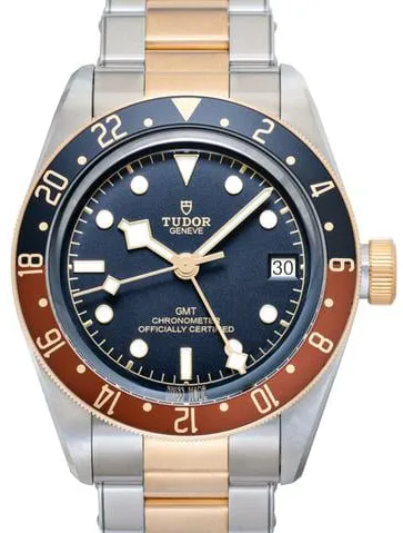 Tudor Black Bay GMT 41mm Stainless steel Black