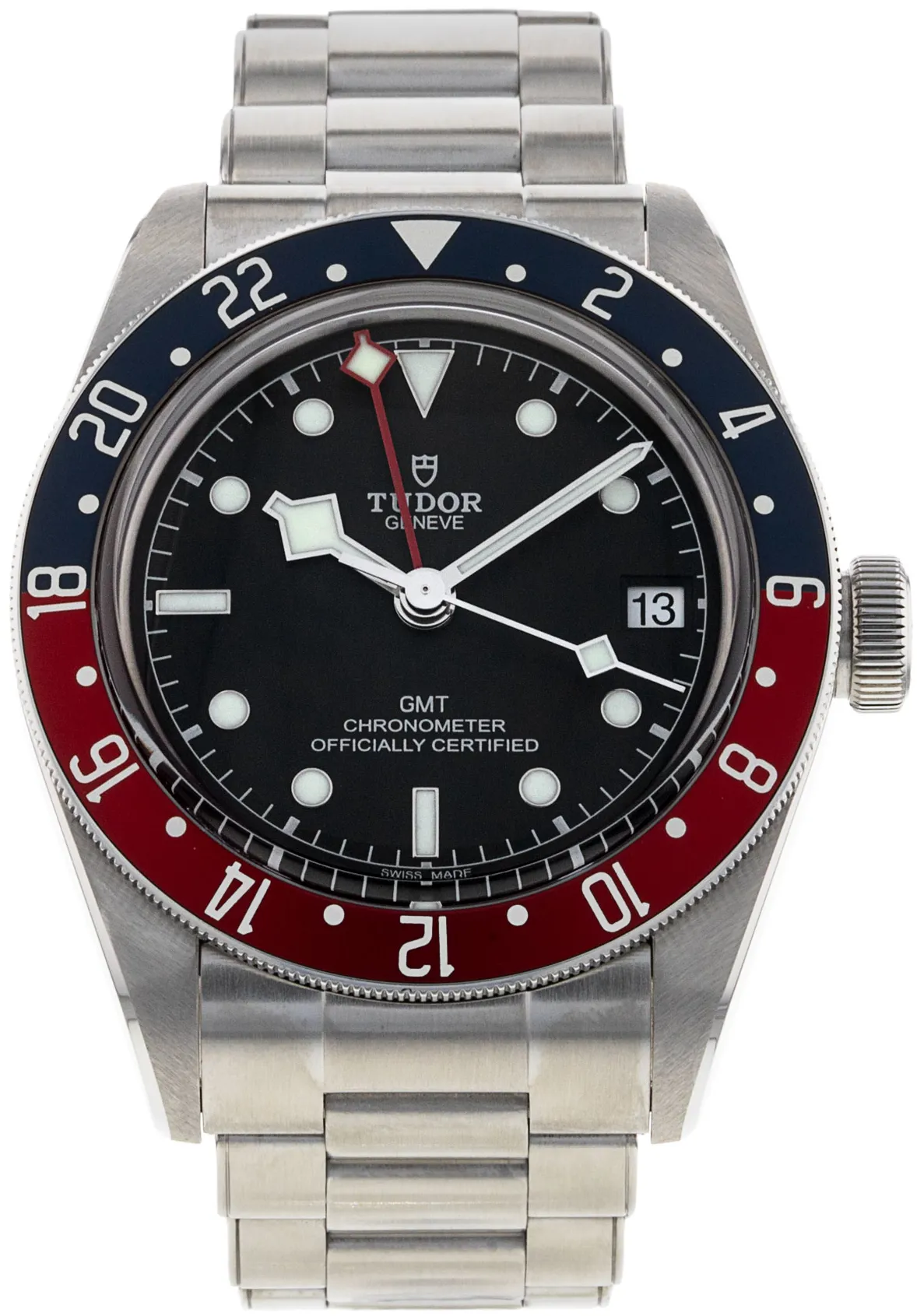 Tudor Black Bay GMT M79830RB-0001 41mm Stainless steel Black