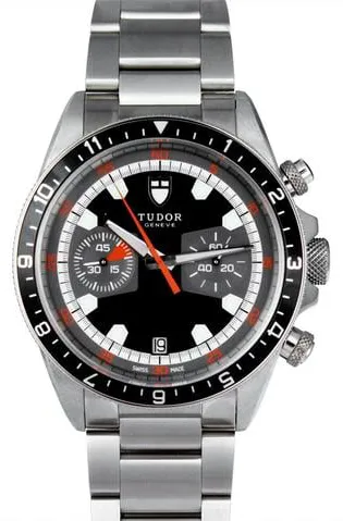 Tudor Heritage Chrono 70330N 42mm Steel Silver