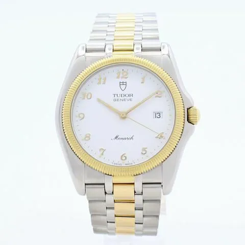 Tudor Monarch 15633 36.5mm Yellow gold and Stainless steel Champagne