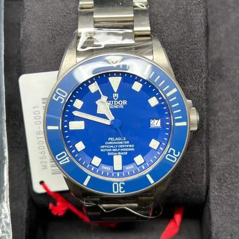 Tudor Pelagos M25600TB-0001 42mm Titanium and Stainless steel Blue