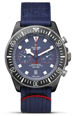 Tudor Pelagos M25807KN-0001 43mm Carbon fiber Blue