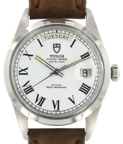 Tudor Prince 7017 37mm Stainless steel White