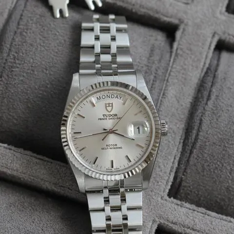 Tudor Prince Date 76214 36mm Stainless steel Silver