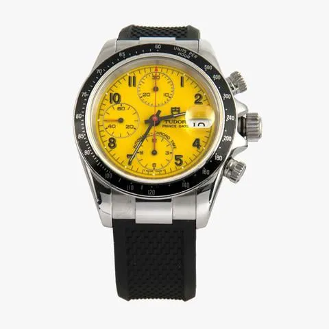 Tudor Prince Date 79260 40mm Stainless steel Yellow