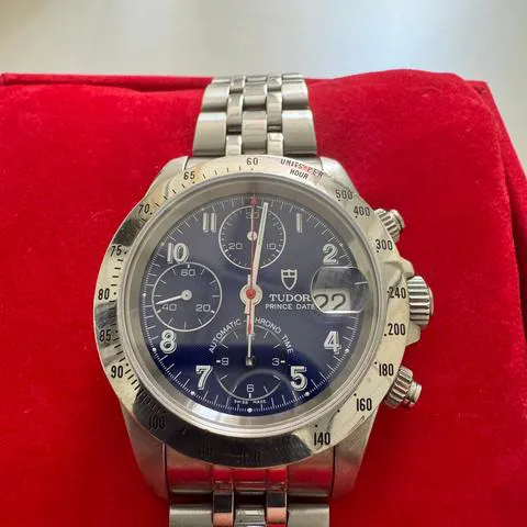Tudor Prince Date 79280 40mm Stainless steel Blue 7