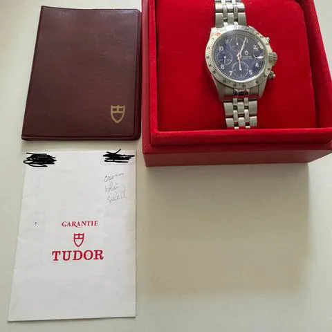 Tudor Prince Date 79280 40mm Stainless steel Blue 6