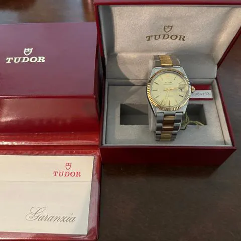 Tudor Prince Oysterdate 91533 34mm Stainless steel Champagne