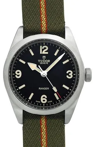 Tudor Ranger 79950-0003 39mm Steel Black