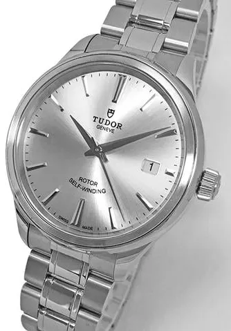 Tudor Style 12500-0001 38mm Stainless steel Silver