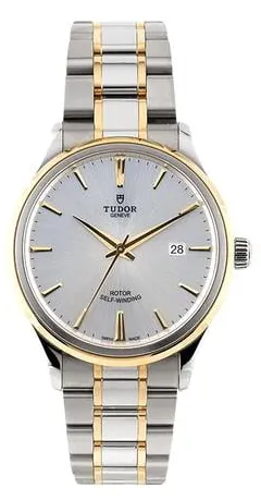 Tudor Style 12703 41mm Yellow gold and Stainless steel Silver