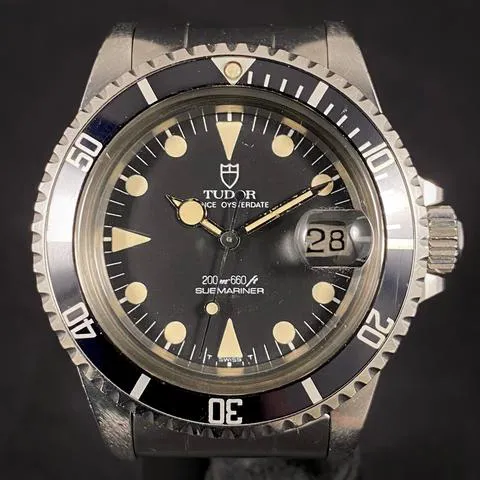 Tudor Submariner 76100 40mm Steel Black