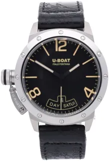 U-Boat Classico 8890 Stainless steel Black