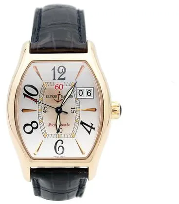 Ulysse Nardin Michelangelo 236-48 35mm Rose gold Silver