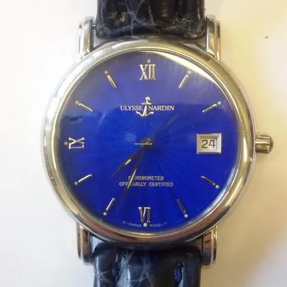 Ulysse Nardin San Marco 133-77-9 37mm Stainless steel Blue